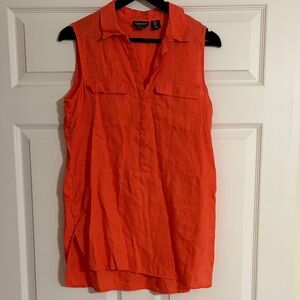 Jones & Co. Linen Sleeveless Tunic